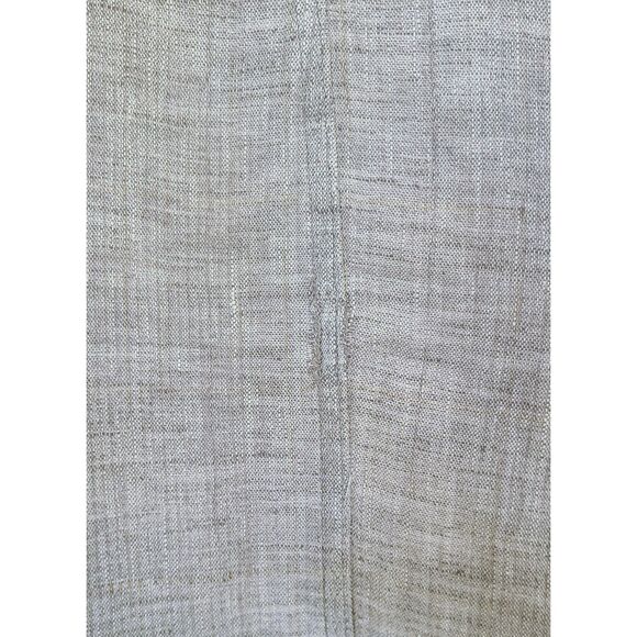 Eileen Fisher Gray Linen Crop Cardigan Jacket Pockets XS Minimalist Lagenlook - Picture 7 of 7